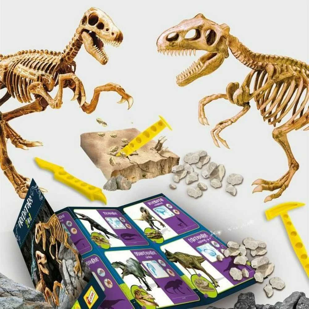 Edukacinis rinkinys Lisciani Im Genius Predators 2in1
