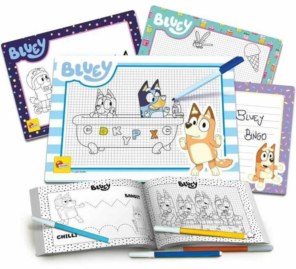 Lisciani Bluey Mėlynojo piešimo mokykla