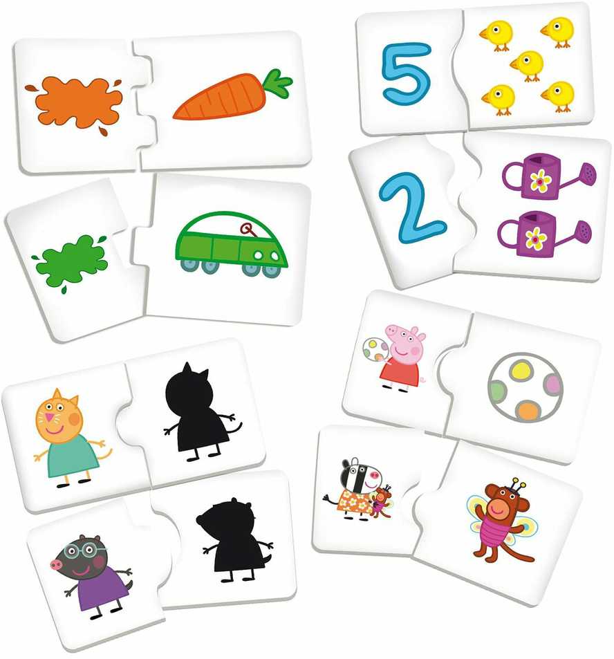 Dėlionė Lisciani PEPA PIG STALAS