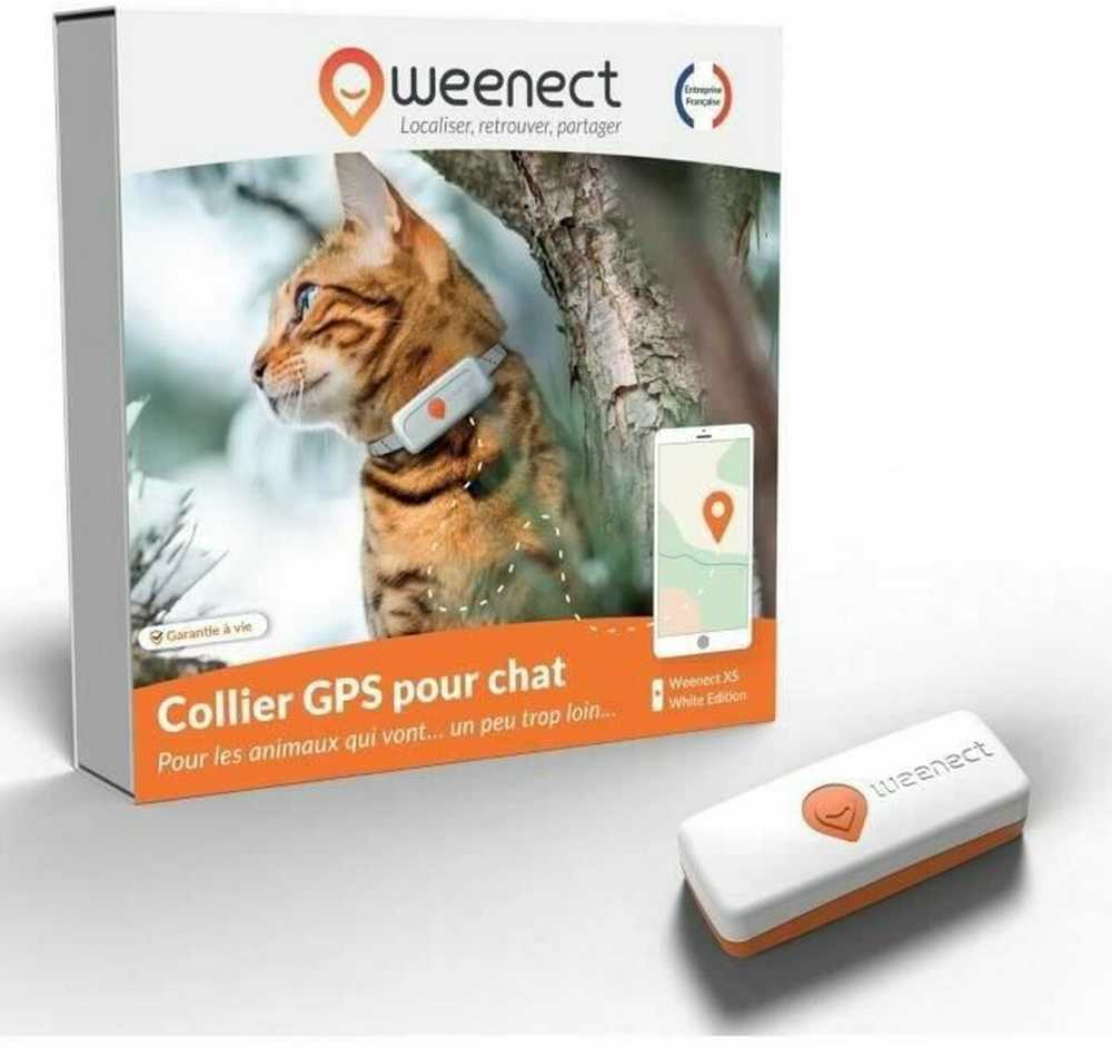GPS sekiklis pokalbiams – „Weenect XS“ („Baltas Edition 2023“)