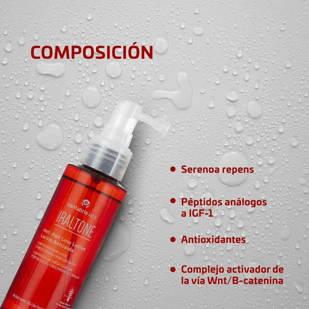Iraltone Anti-Hair Loss Lotion losjonas nuo plaukų slinkimo, 100 ml
