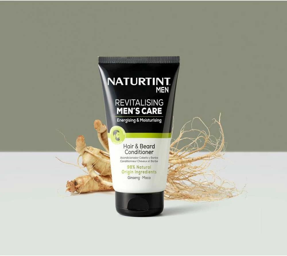 Naturtint Revitalising Men's Care Acondicionador Para Cabello y Barba Fortaleza y Nutrición, 150 ml