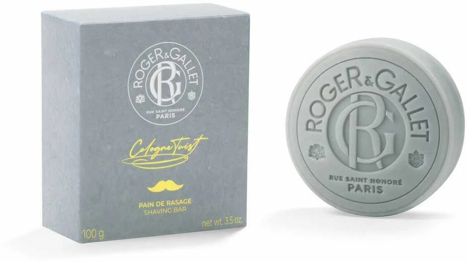 Roger & Gallet Cologne Twist Shaving Soap, 100 g