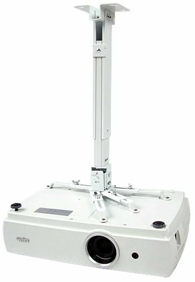 Avtek EasyMount plieno lubinis laikiklis iki 10 kg, Atstumas 43-65 cm, Pakrypimas +/-15°, šonas +/- 22,5°, sl.:baltas