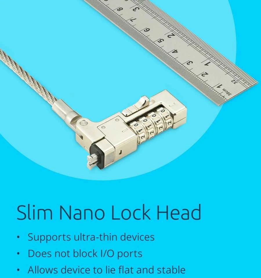 Kensington Slim NanoSaver 2.0 EQ kabelio užraktas