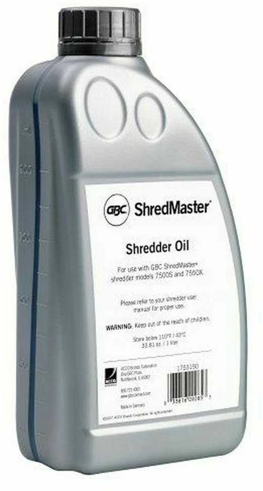 GBC ShredMaster smulkintuvo alyva 1L