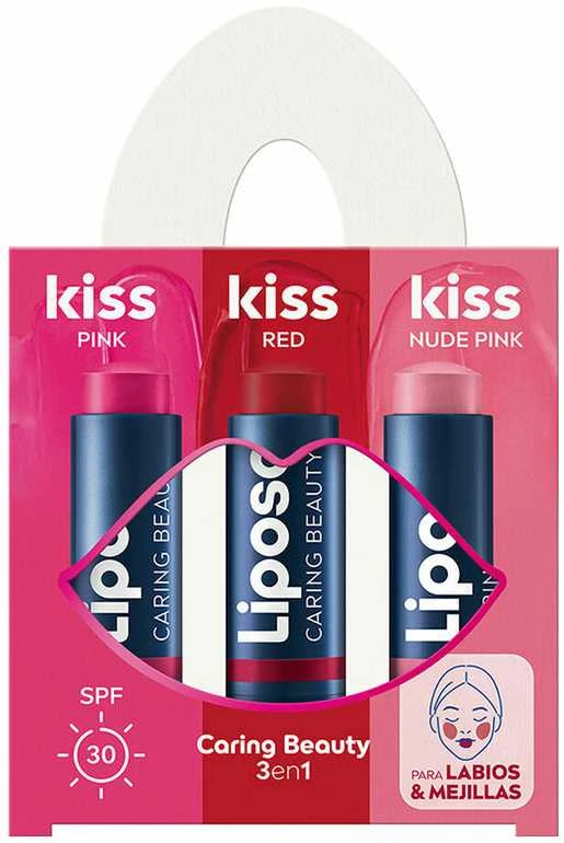 Liposan KISS KISS KISS PACK 3 pcs