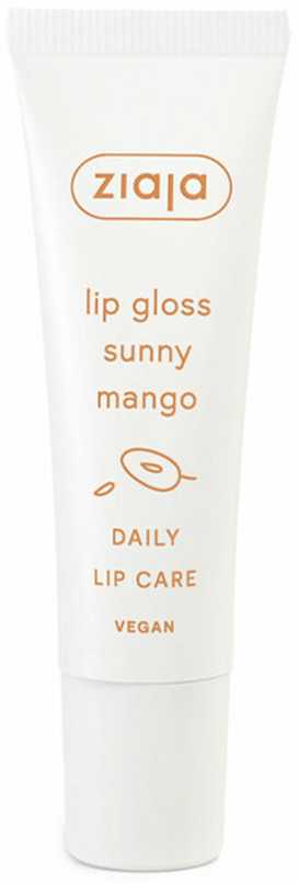 Ziaja Bálsamo Labial Con Brillo Sunny Mango, 12 ml