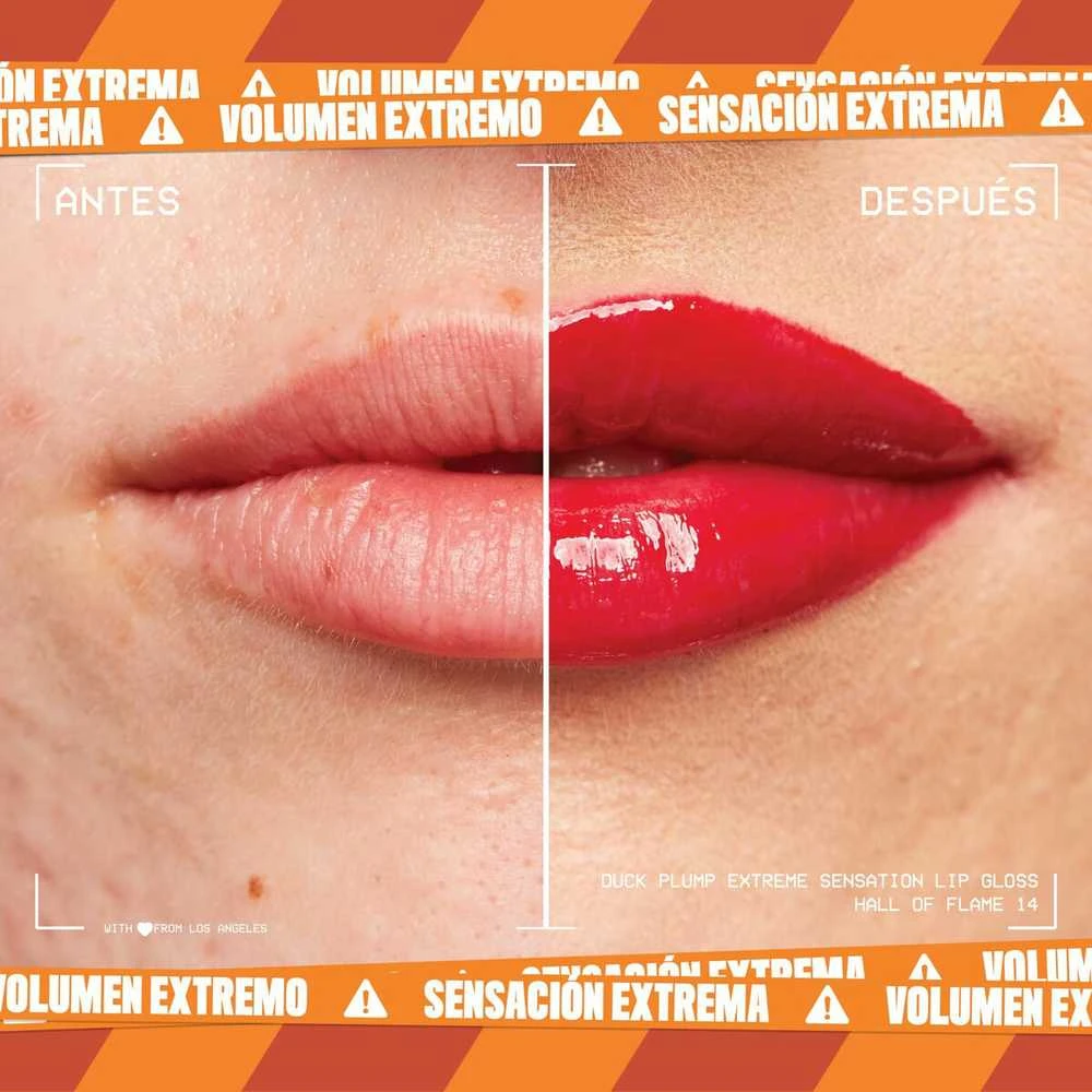 Nyx Duck Plump lūpų blizgis Hall Of Flame 6, 8 ml