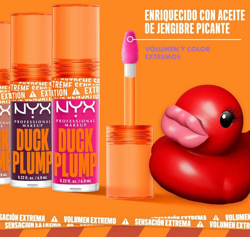 Nyx Duck Plump Brillo De Labios Mauve Out Of My Way 6,, 8 ml