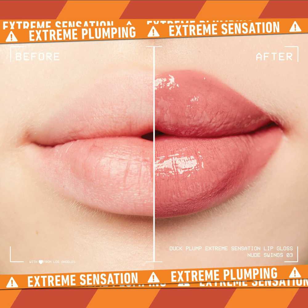 Nyx Duck Plump Lūpų blizgis Nude Swings 6,8 ml