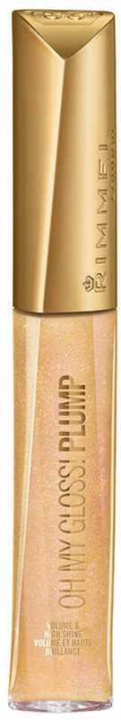 Rimmel London Oh My Gloss! Plump lūpų blizgis. 6,5 ml, spalva - 801 Angel Shimmer