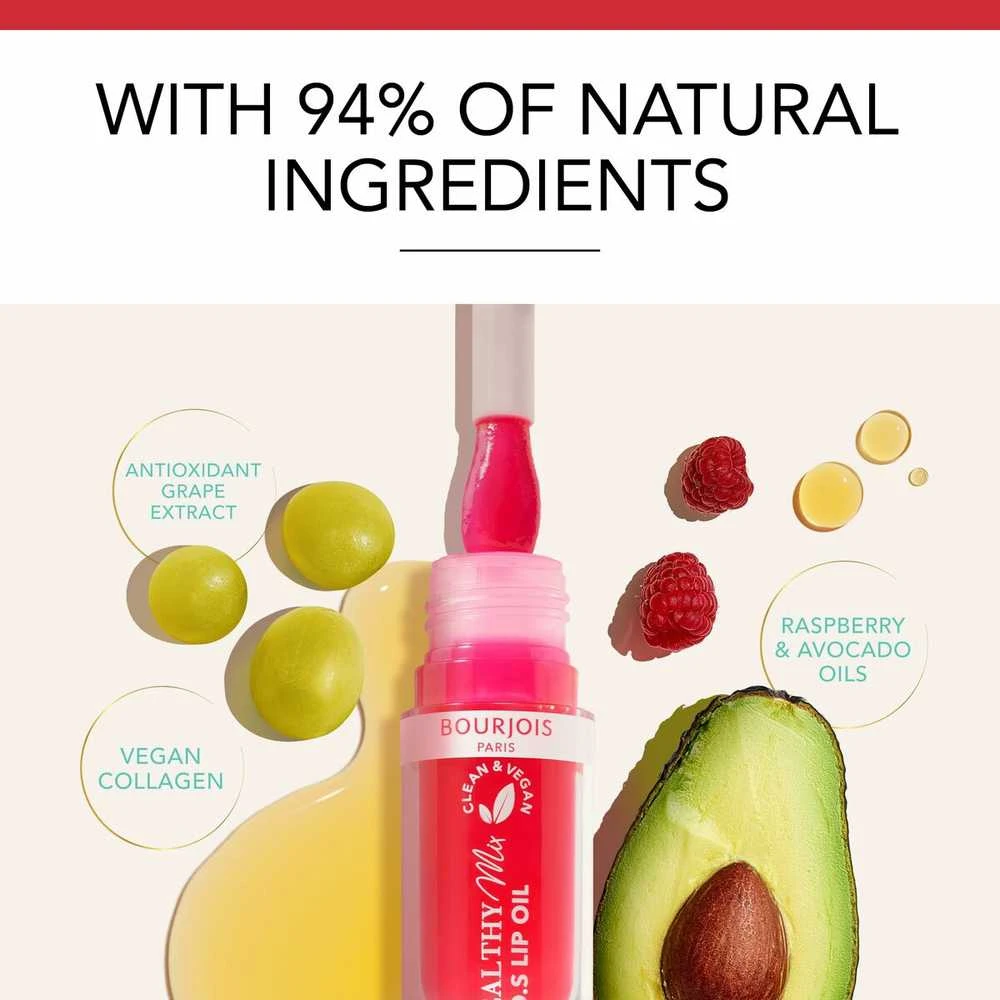 BOURJOIS Paris Healthy Mix Clean & Vegan S.O.S Lip Oil Lūpų aliejus