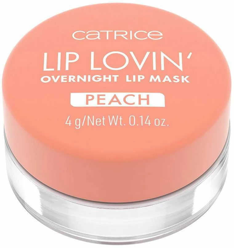 Catrice Lip Lovin' Overnight Lip Mask naktinė lūpų kaukė, atspalvis: 030-Feelin' Peachy, 4 g