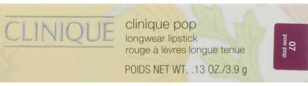 Clinique Pop Longwear matiniai lūpų dažai Pow Pop 3, 9 g
