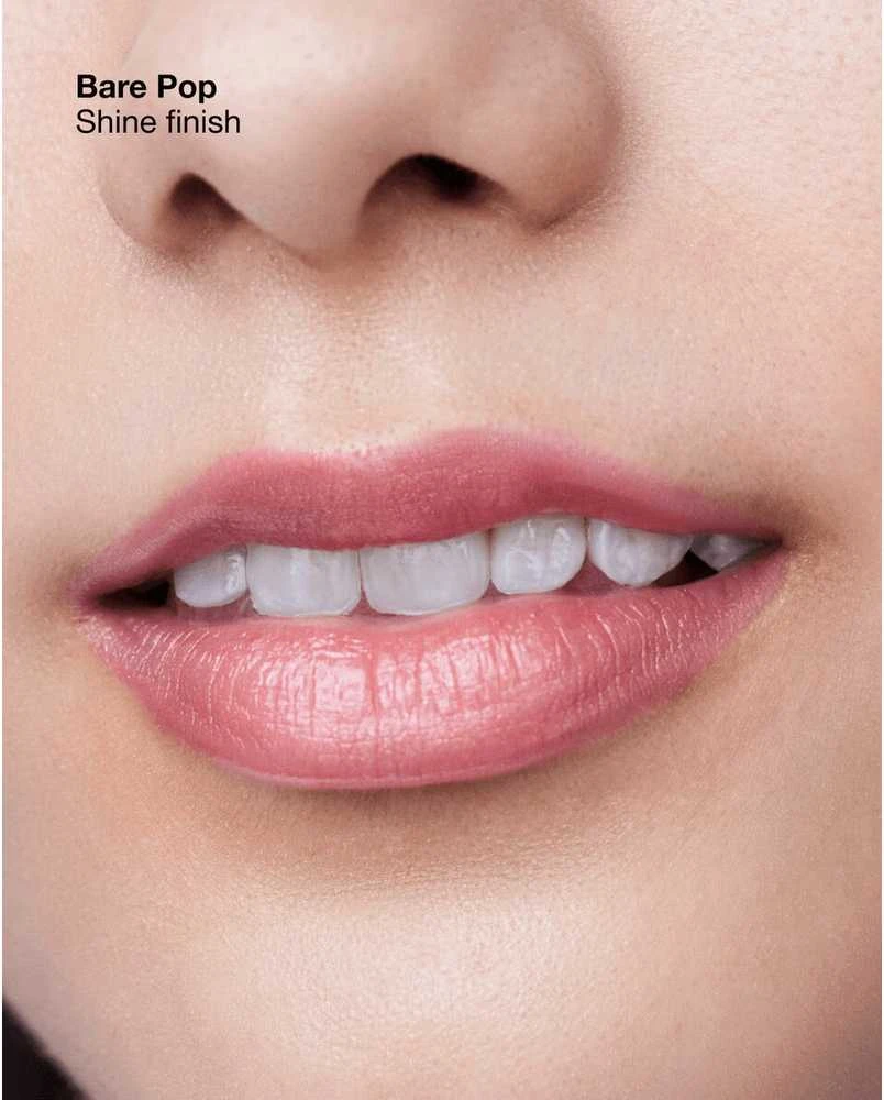 Clinique Pop Longwear Shine lūpų dažai Bare Pop 3, 9 g
