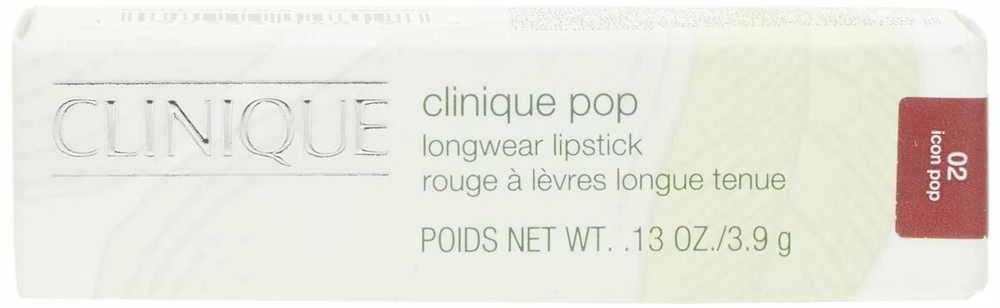 Clinique Pop Longwear matiniai lūpų dažai Icon Pop 3, 9 g