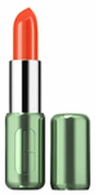 Clinique Pop Longwear Shine lūpų dažai Flame Pop 3, 9 g