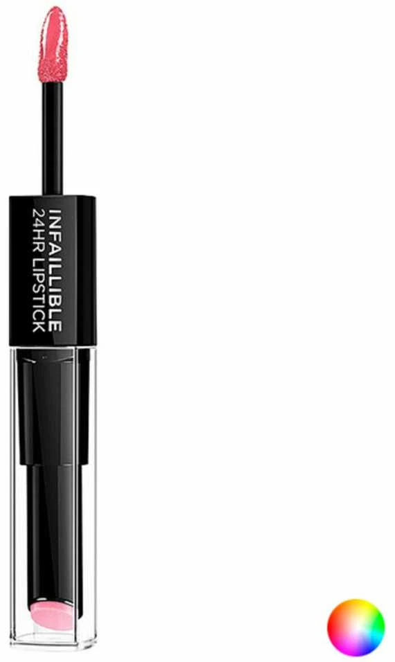 L’Oréal Paris Make-Up Designer Infallible Lipstick 24H - 404 Corail Constant - Lūpdažis lūpdažis Raudona „Shine“