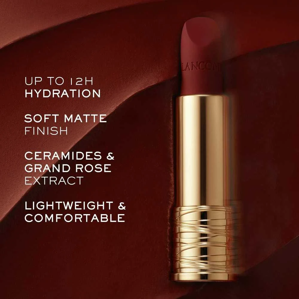 Lancome L’Absolu Rouge Intimate Kreminis lūpų dažai 289 French Peluche 3,4 g