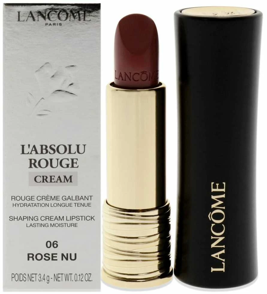 Lancome Kreminiai lūpų dažai L´Absolu Rouge 3,4 g, Shade: 6-Rose-Nu