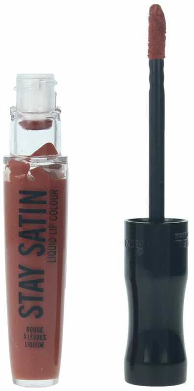 Rimmel London Stay Satin Skysti lūpų dažai. 5,5 ml, spalva - 730 Zeek