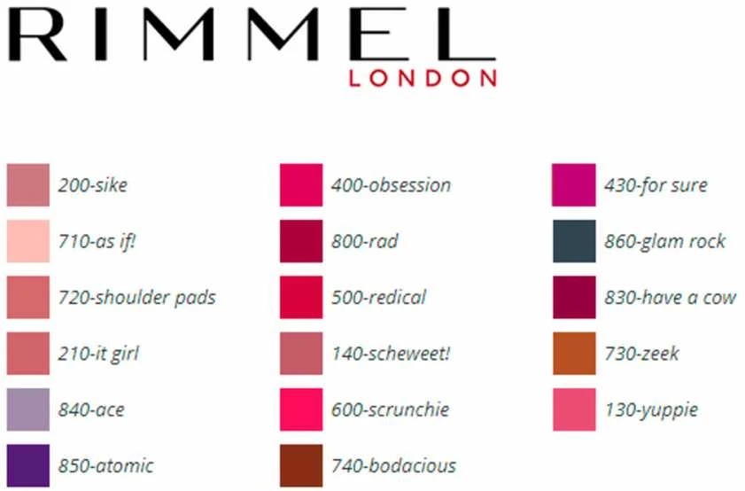 Rimmel London Stay Satin Skysti lūpų dažai. 5,5 ml, spalva - 730 Zeek