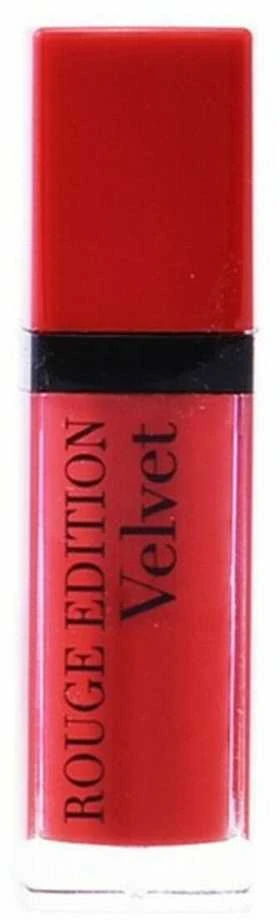 Bourjois Paris Rouge Edition Velvet Skysti lūpų dažai, 7,7 ml, spalva - 01 Personne ne rouge!