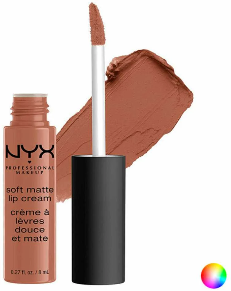 NYX Matiniai lūpų dažai Soft Matte Lip Cream, 8 ml, spalva - Sao Paulo