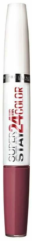 Lūpų dažai Maybelline Superstay 24 2-Step Liquid Lispstick makiažas 195 Raspberry