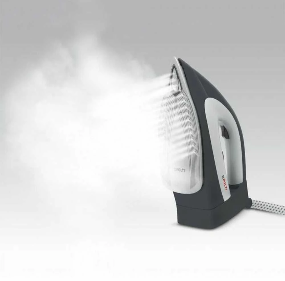 Polti | PLEU0239 Vaporella Simply VS10.12 | Steam generator iron | 1.5 L | bar | 2200 W | Vanduo tank capacity ml | Calc-clean function | Pilkas/Baltas | Auto power off | Vertical steam function