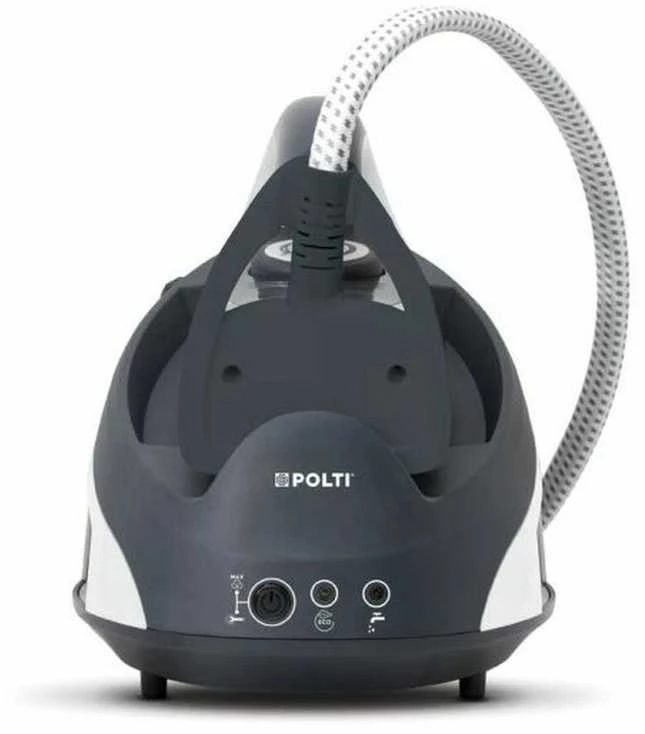 Polti | PLEU0239 Vaporella Simply VS10.12 | Steam generator iron | 1.5 L | bar | 2200 W | Vanduo tank capacity ml | Calc-clean function | Pilkas/Baltas | Auto power off | Vertical steam function