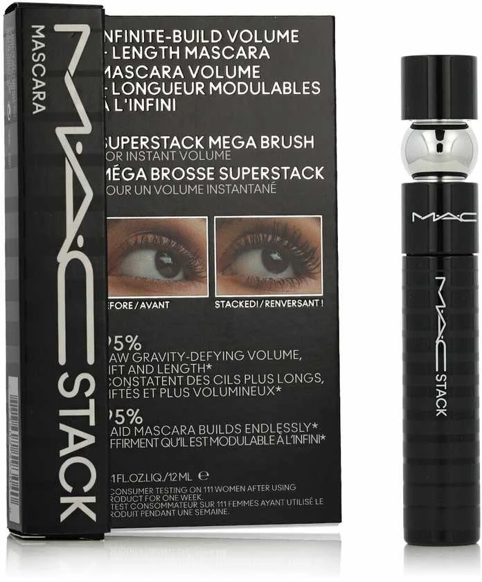 MAC Stack Macro Blakstienų tušas, 12 ml