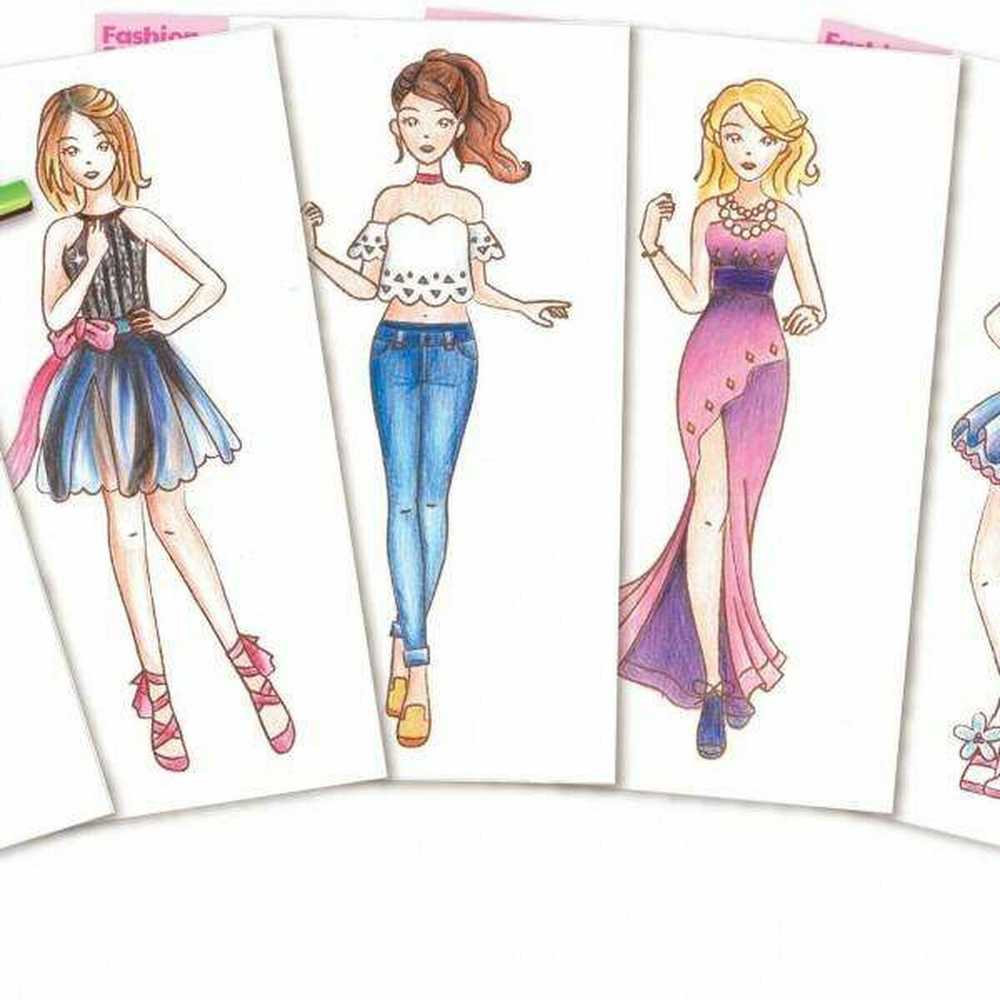 3Doodler 4M FASHION STUDIO kūrybinis rinkinys mergaitei, vaikui, DOVANA