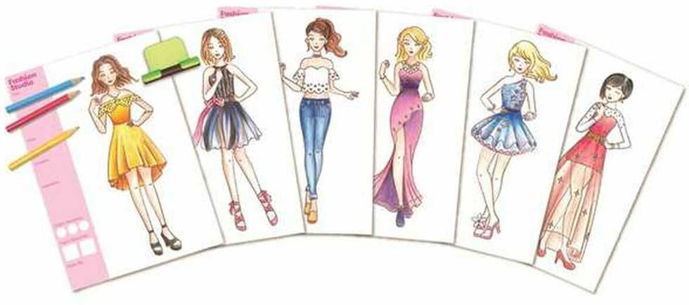 3Doodler 4M FASHION STUDIO kūrybinis rinkinys mergaitei, vaikui, DOVANA