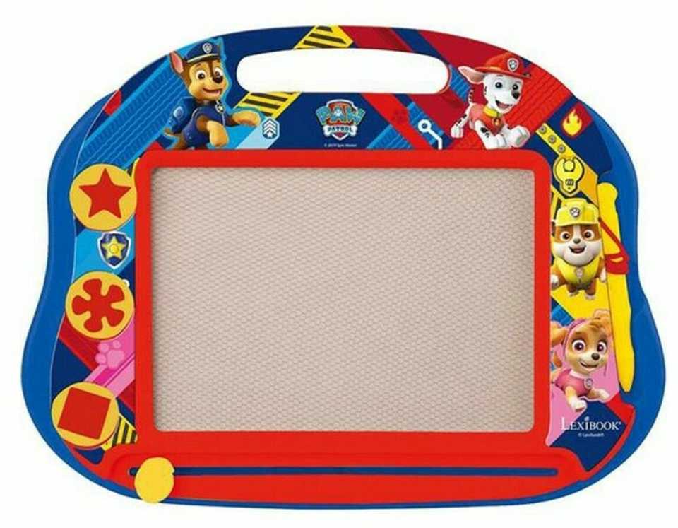 PAT 'PATROUILLE Magic slate A5 format with magnetic accessories for drawing in colors - LEXIBOOK