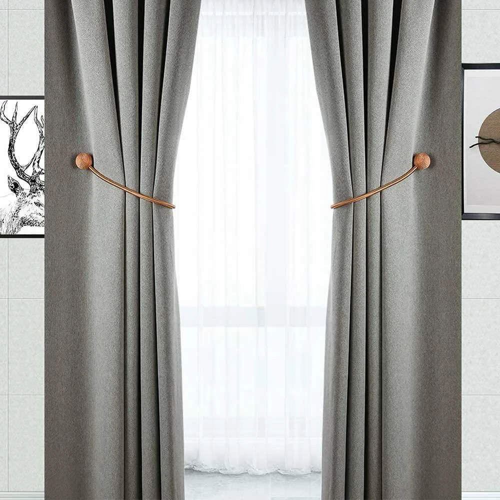Magnetinės užuolaidų sąsagos 45 cm, 2 vnt. žali