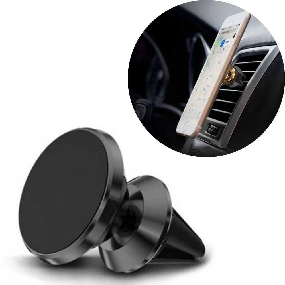 Dcu Tecnologic Magnetinis mobiliųjų telefonų laikiklis automobiliams DCU 36100420 Juoda