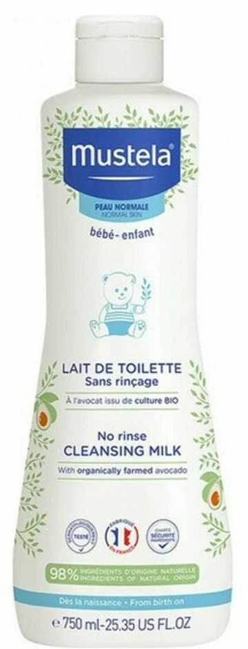 "Mustela" valomasis pienelis sausai odai 750ml