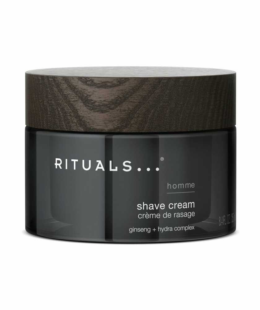 Rituals Homme Shave Cream Ginseng + Hydra Complex drėkinamasis skutimosi kremas vyrams, 250 ml