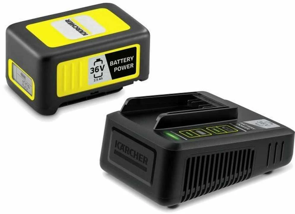 Kärcher Power 36 V / 2,5 Ah akumuliatoriaus ir kroviklio rinkinys