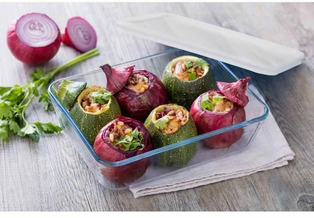 Kepkite ir orkaitėje atsparų patiekalą Šaldymas su dangteliu 22 x 17 cm 1,5 l PYREX