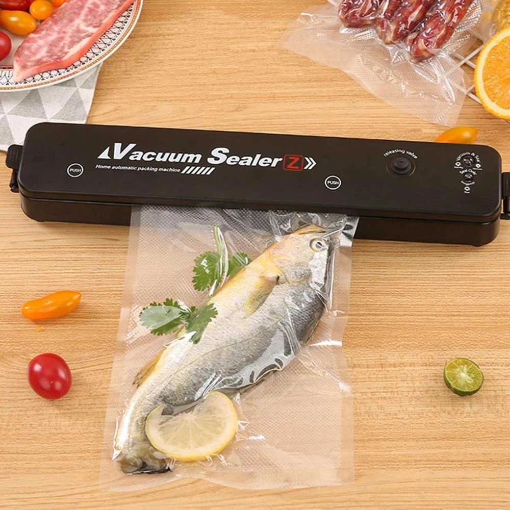 Vakuuminė maisto pakavimo mašina, 90W, juoda