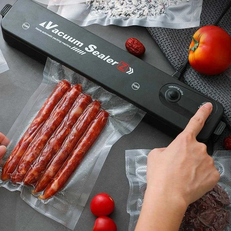 Vakuuminė maisto pakavimo mašina, 90W, juoda