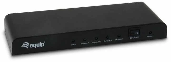 Equip HDMI 1x4 skirstytuvas su indikatoriais