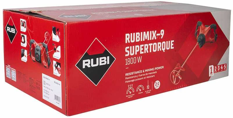 Elektrinė maišyklė RUBI Rubimix-9 supertorque 230V, 1800 W (26970)