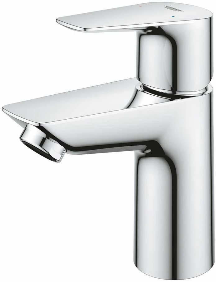 Grohe Start Edge S kriauklės maišytuvas su atidarymo mechanizmu paspaudimu, chromuotas