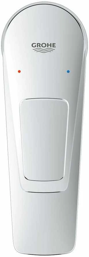Grohe Start Edge S kriauklės maišytuvas su atidarymo mechanizmu paspaudimu, chromuotas