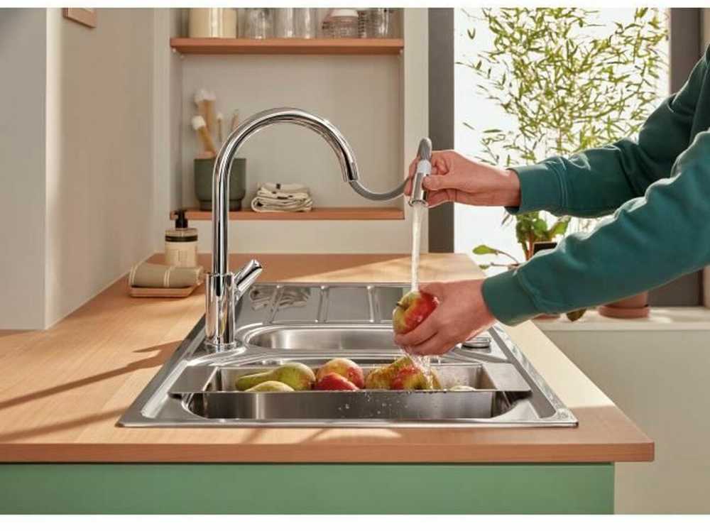 Grohe virtuves izlietnes maisītājs StartEdge 1/2″, hroms