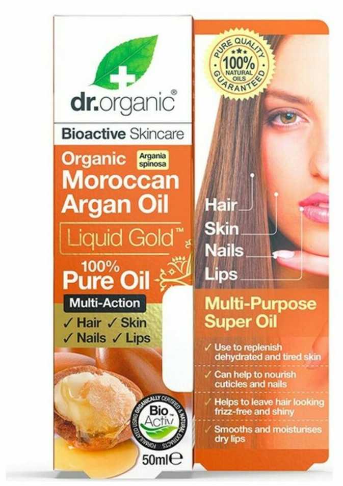 Dr. Organic Maroko argano aliejus Pure Oil 50ml